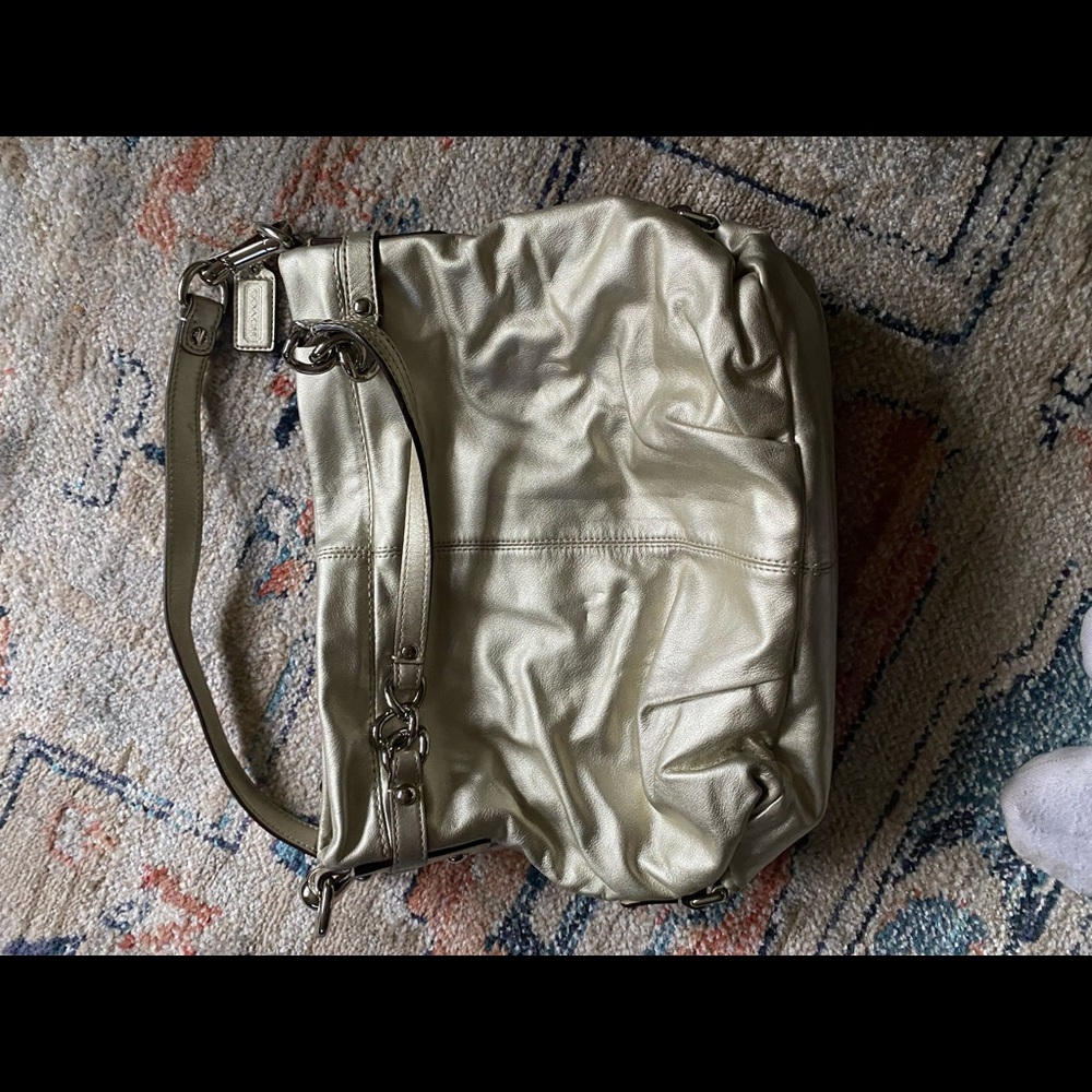 Coach Gold Purse
